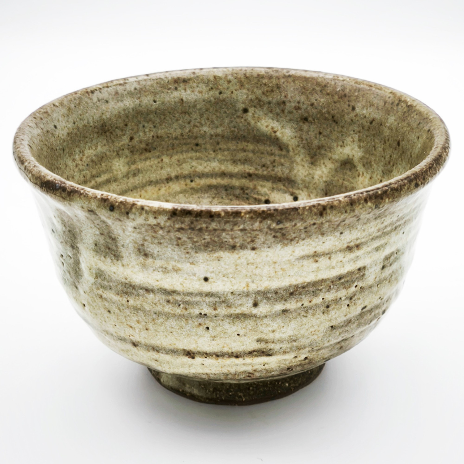 Chawan SHIGARAKI 💚 Tradiční miska na Matcha z oblasti Shigaraki