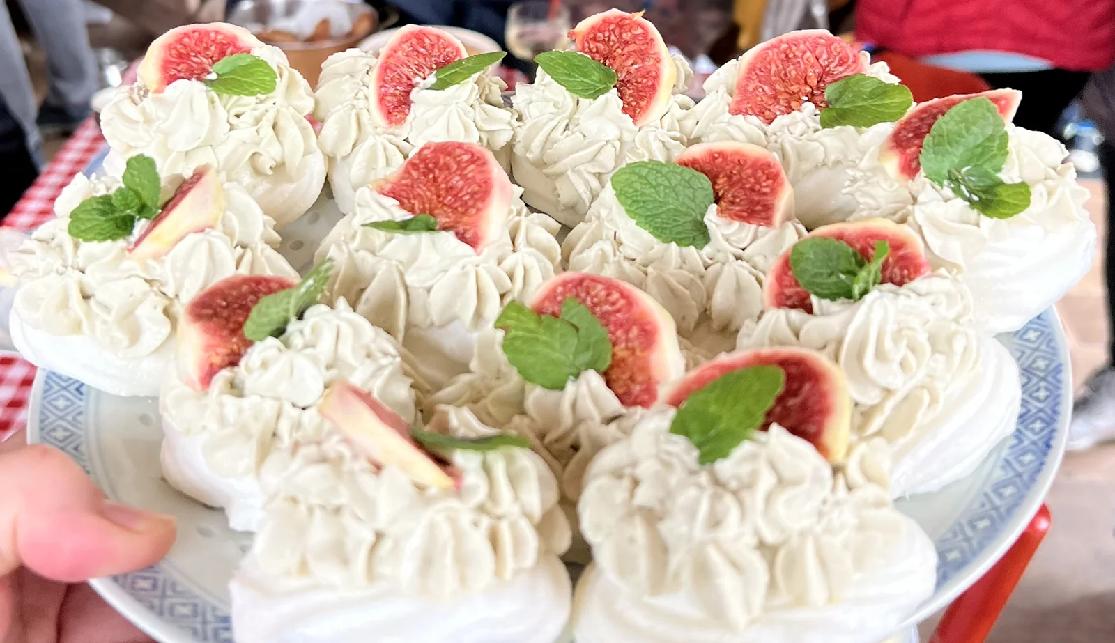 Dort Pavlova s krémem z Matcha culinary