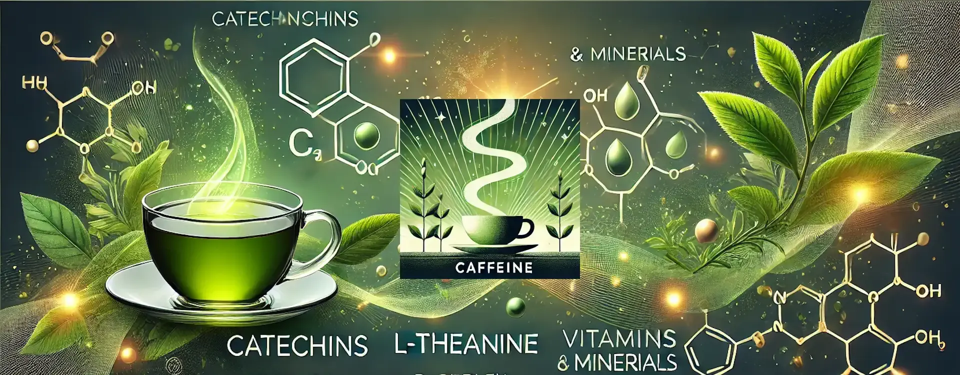 Kofein v zeleném čaji: jiný než v kávě - proč? 💚